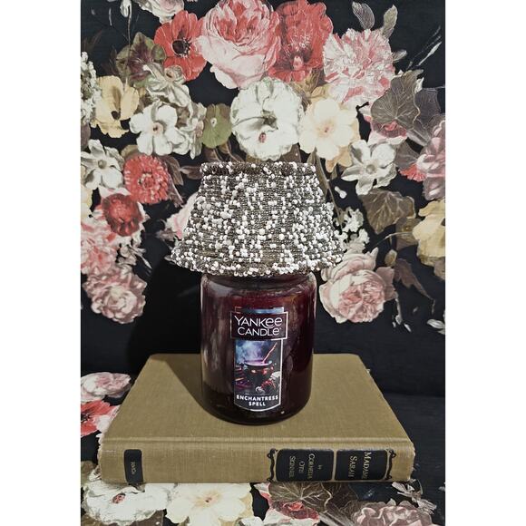 Mini Beaded Bead Candle Shade Lamp Shade - Picture 2 of 5